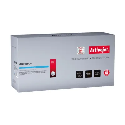 Activejet ATB-426CN 6500-leheküljeline tsüaansinine lasertooner Brother HL-L8360CDW/MFC-L8900CDW printerile (asendab TN-426C)