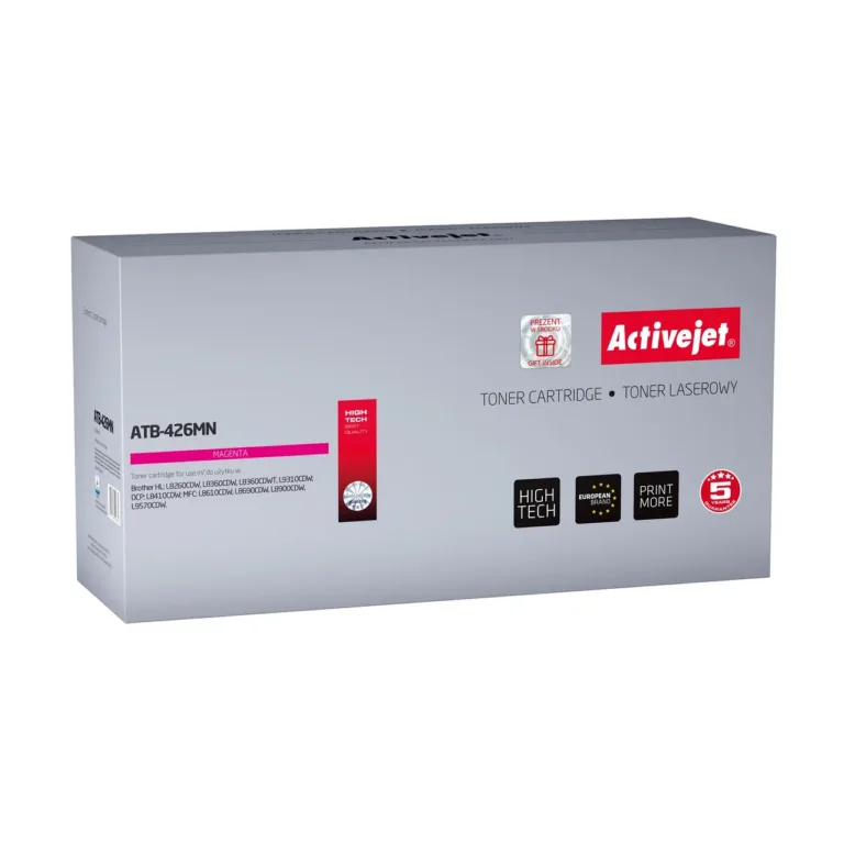 Activejet ATB-426MN magenta lasertooner Brother TN-426M jaoks, ühilduv, 6500 lehekülge