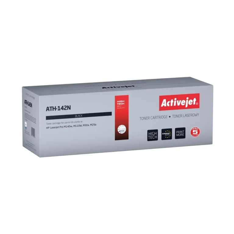 Activejet ATH-142N ühilduv must lasertoonerkassett HP 142A (W1420A) jaoks, 950 lehekülge, HP LaserJet/MFP printeritele