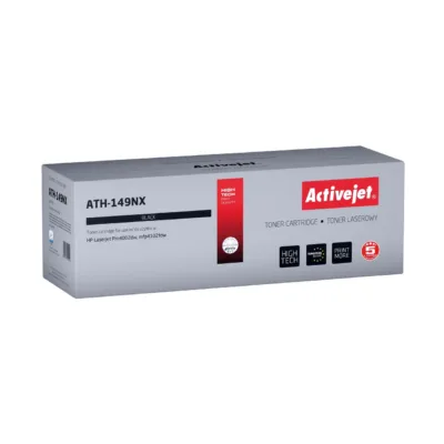 Activejet ATH-149NX Supreme must lasertooner (9500 lk, kiibiga) HP 149X (W1490X) asendus HP LaserJet Pro 4002/MFP 4102 printeritele
