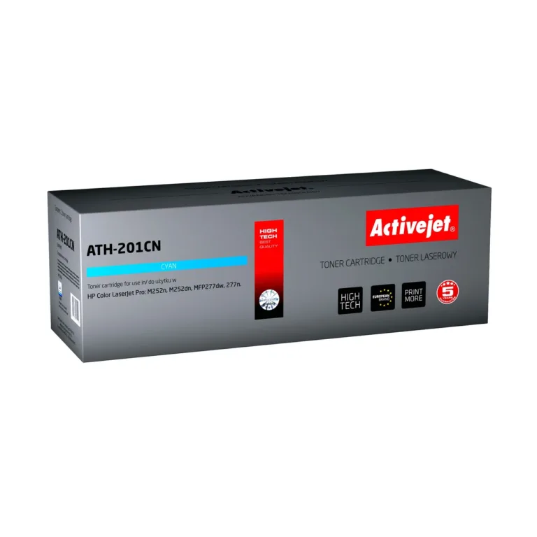 Activejet ATH-201CN 1400 lk sinine (Cyan) lasertooner HP 201A CF401A asendus, ühilduv HP/Canon printeritega
