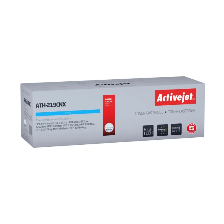 Activejet ATH-219CNX Supreme sinine kiibiga tooner HP 219X W2191X asenduseks, 2500 lehte, HP Color LaserJet Pro ja MFP seeriatele