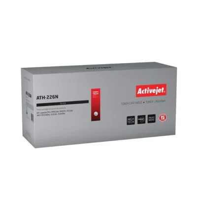 Activejet ATH-226N must laser toonerkassett (HP 226A CF226A asendus, 3100 lehte, ühilduv HP LaserJet 402d/M402/M426-ga, 1 tk)