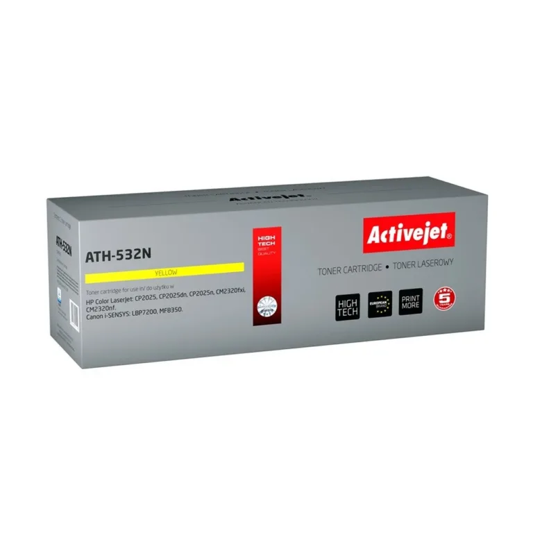 Activejet ATH-532N kollane tooner HP 304A printerile, 3200 lehte, Supreme