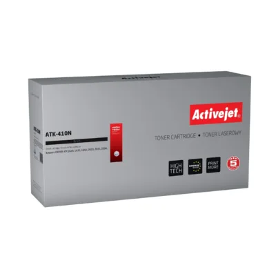 Activejet ATK-410N must lasertooner Kyocera TK-410 asendamiseks, 15 000 lehte, ühilduv KM 1620/1635/1650/2020/2035/2050-ga
