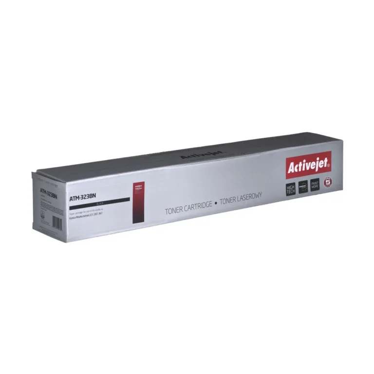 Activejet ATM-323BN must lasertooner Konica Minolta Bizhub 227/287/367 jaoks, TN323 ühilduv, 23 000 lehe tootlikkus, Supreme seeria