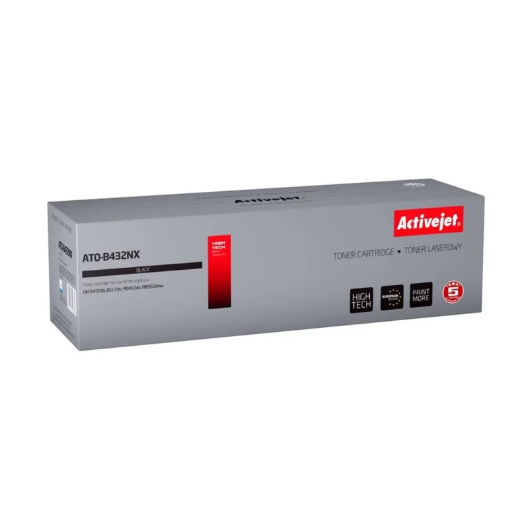 Activejet ATO-B432NX XL must ühilduv lasertooner OKI 45807111 jaoks, 12 000 lehekülge, Supreme-seeria