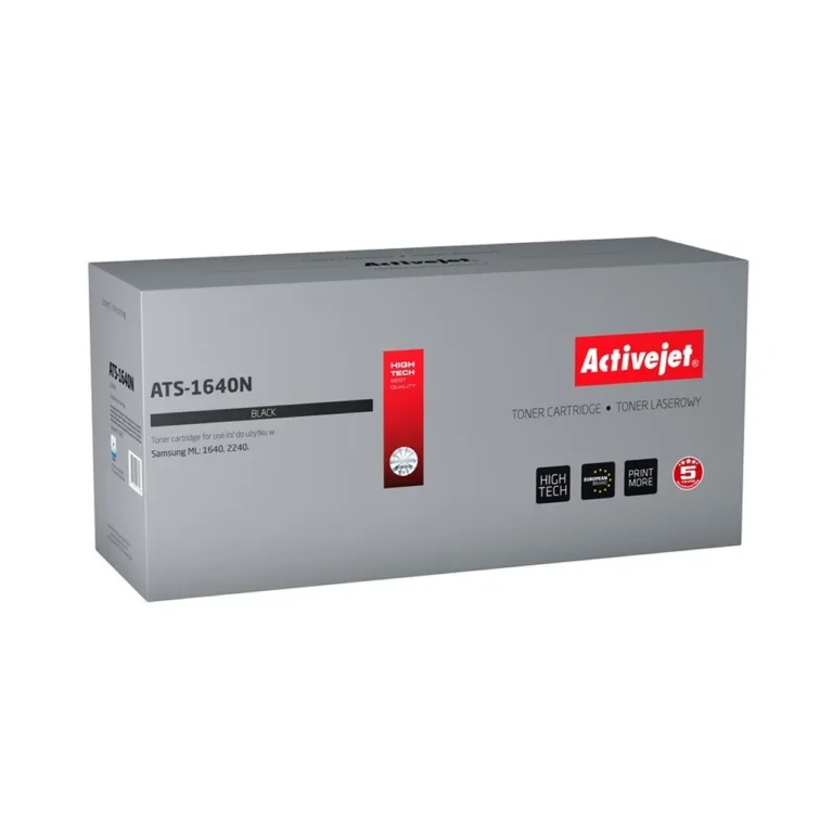 Activejet ATS-1640N must laser-tooner Samsung ML-1640/2240 printerile, MLT-D1082S asendus, 1500 lehekülge