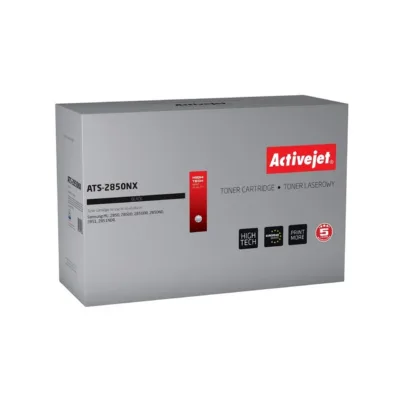 Activejet ATS-2850NX must lasertooner Samsung ML-D2850B asenduseks, 5000 lehekülge, ühilduv ML-2850D/2850DN/2850DR/2851ND printeritele