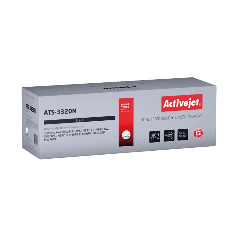 Activejet ATS-3320N must 5000-leheküljeline lasertoonerkassett Samsung ProXpress SL printeritele