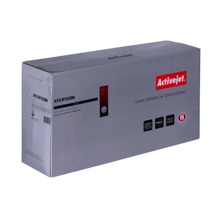 Activejet ATX-B7030N must ühilduv tooner Xerox VersaLink B7025/B7030/B7035 jaoks, 15 000 lehte, Supreme, ühilduv (asendus Xerox 106R03395)