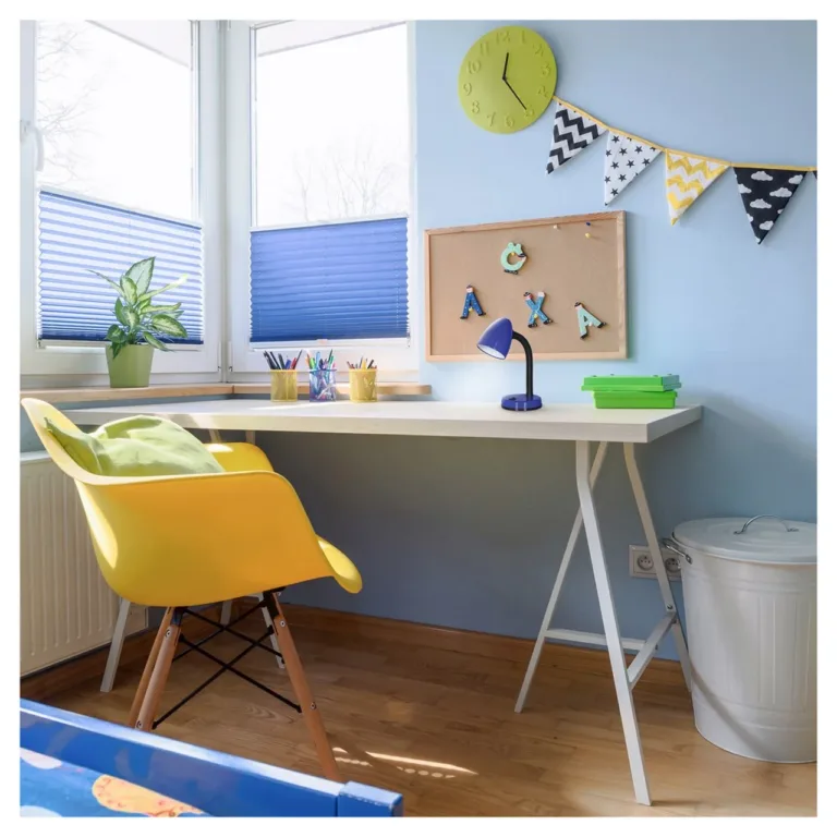 Activejet BILL AJE-BILL Blue 210x143 mm E27 sinine laualamp, kallutatav, ilma pirnita, kontorisse või tuppa