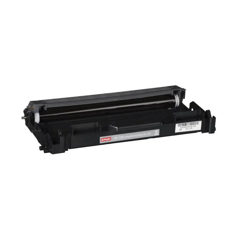 Activejet DRB-2100N must trummel Brother DR-2100 jaoks, 12 000 lehekülge, ühilduv Brother HL-2140/2150N/2170W, DCP-7030/7040/7045N, MFC-7320/7440N/7840W laserprinteritele