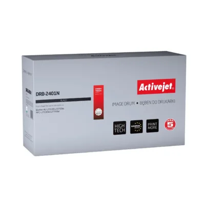 Activejet DRB-2401N ühilduv trummel 12 000 lehele Brother laserprinteritele (DR-2401, must)