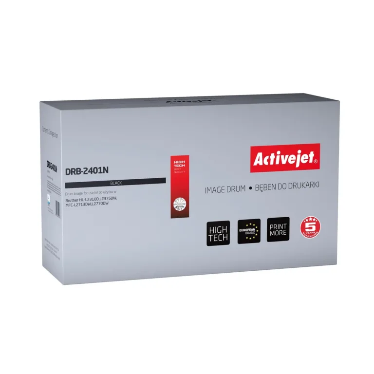 Activejet DRB-2401N ühilduv trummel 12 000 lehele Brother laserprinteritele (DR-2401, must)