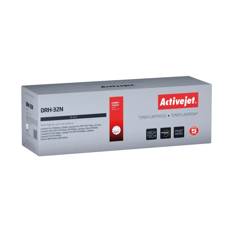Activejet DRH-32N must ühilduv lasertrummel HP 32A CF232A asendamiseks, 23 000 lehte, HP printeritele