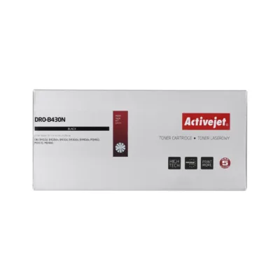Activejet DRO-B430N (OKI 43979002 ühilduv) must lasertrommel, 25 000 lehekülge, OKI B410/B430/MB460 seeriale, 1 tk
