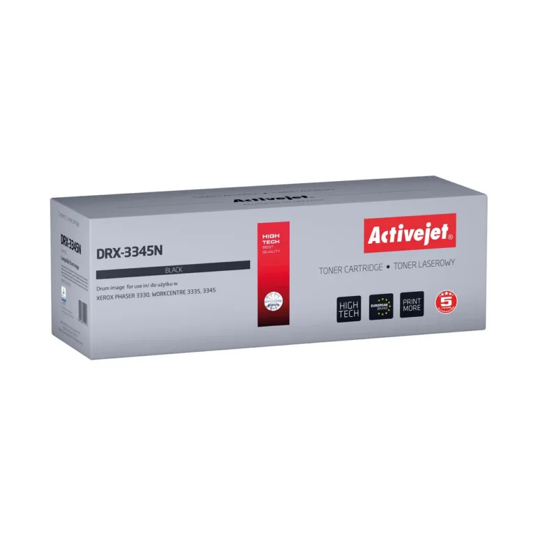 Activejet DRX-3345N must trummel (asendab Xerox 101R00555, 30 000 lehte, ühilduv mudelitega Phaser 3330, WorkCentre 3335/3345, lasertehnoloogia)