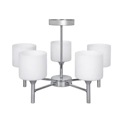 Activejet MIRA AJE-MIRA 5P 47,5 cm kroomviimistlusega klassikaline lühter, 5xE27, metall, elutuppa