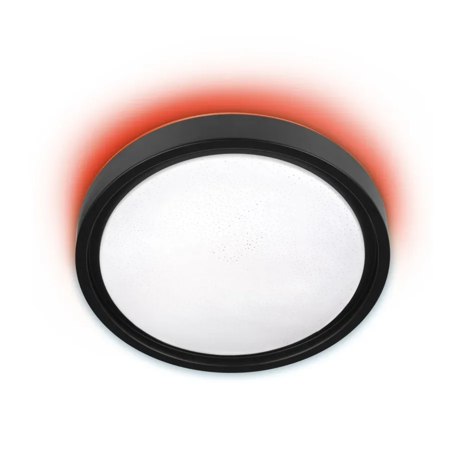 Activejet PANAMA AJE-PANAMA 36 cm 20W must/valge LED RGB laevalgusti, hämardatav ja kaugjuhitav siseruumidesse – 2