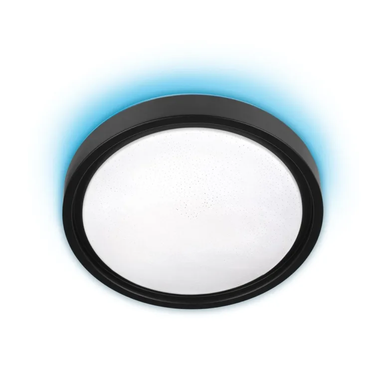 Activejet PANAMA AJE-PANAMA 36 cm 20W must/valge LED RGB laevalgusti, hämardatav ja kaugjuhitav siseruumidesse