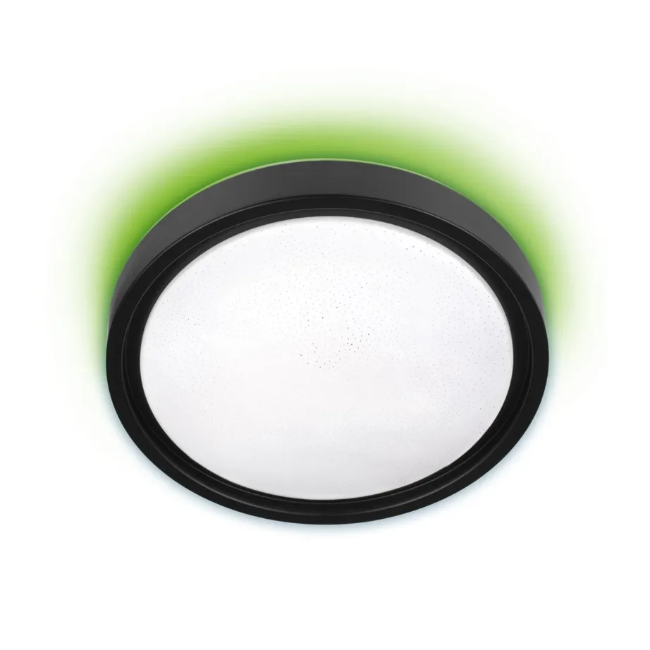 Activejet PANAMA AJE-PANAMA 36 cm 20W must/valge LED RGB laevalgusti, hämardatav ja kaugjuhitav siseruumidesse – 4