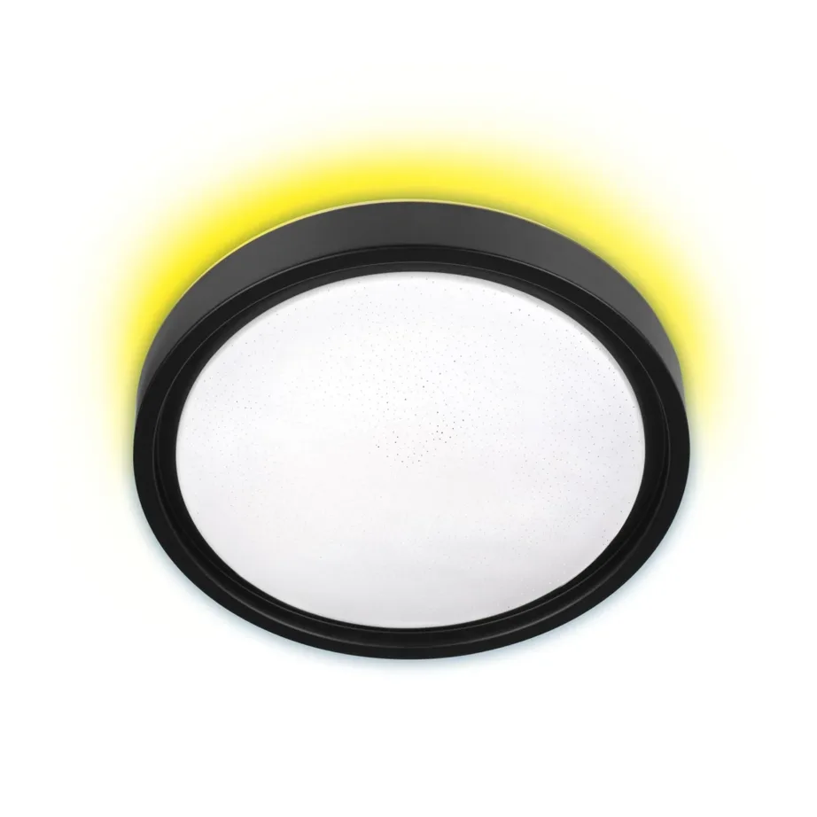 Activejet PANAMA AJE-PANAMA 36 cm 20W must/valge LED RGB laevalgusti, hämardatav ja kaugjuhitav siseruumidesse – 5