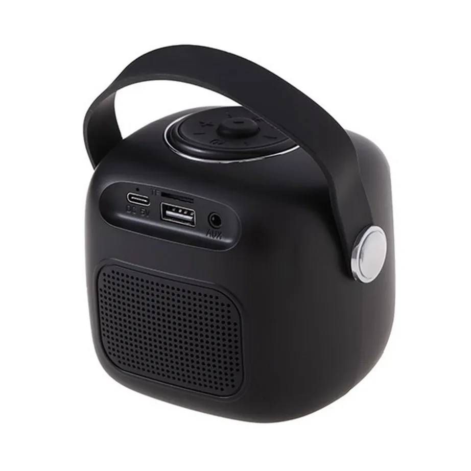 Adler AD 1199b 1500mAh juhtmevaba LED-iga karaoke kõlar mikrofoniga, Bluetooth/USB/SD/AUX, hall – 4