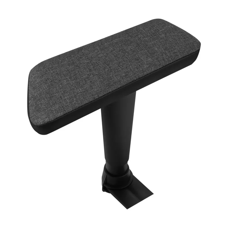 Aerocool AEROCROWN-ASH-GREY ergonoomiline hall mänguritool, kõrge tihedusega polster, 2D käetoed, AeroWeave kangas, terasraam, max 150 kg – 3