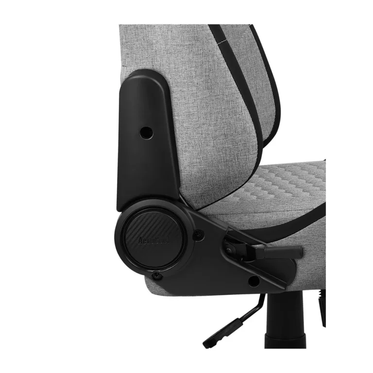 Aerocool AEROCROWN-ASH-GREY ergonoomiline hall mänguritool, kõrge tihedusega polster, 2D käetoed, AeroWeave kangas, terasraam, max 150 kg
