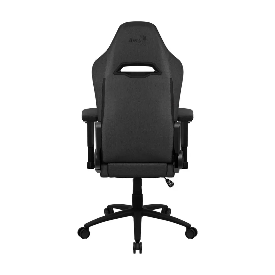 Aerocool AEROROYAL-ASH-BLACK ergonoomiline mänguritool, 52x52x123–133 cm, AeroWeave materjal, jalatoega, must, terasraam, 2D käetoed, max 150 kg – 5