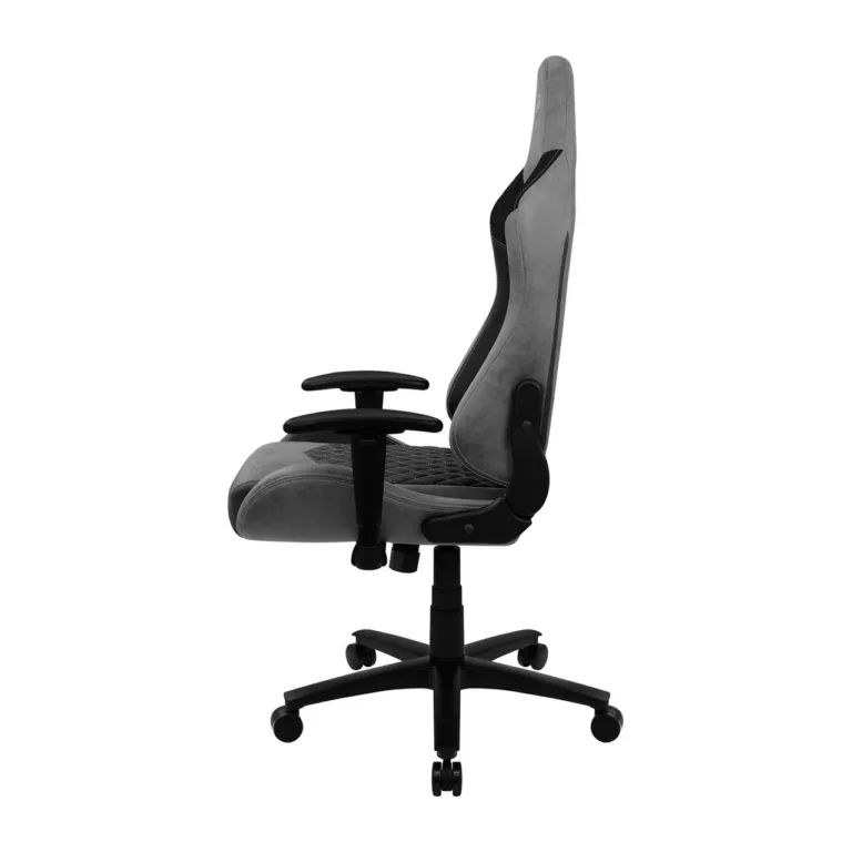 Aerocool DUKE AEROAC-280DUKE-BK 69x70x125-135 cm must/hall mänguritool, reguleeritavad 2D käetoed, seljatoe kalle 90–180°, kuni 150 kg