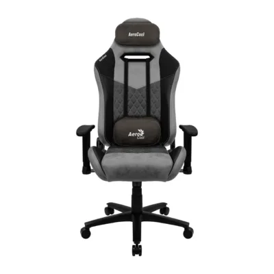 Aerocool DUKE AEROAC-280DUKE-BK 69x70x125-135 cm must/hall mänguritool, reguleeritavad 2D käetoed, seljatoe kalle 90–180°, kuni 150 kg