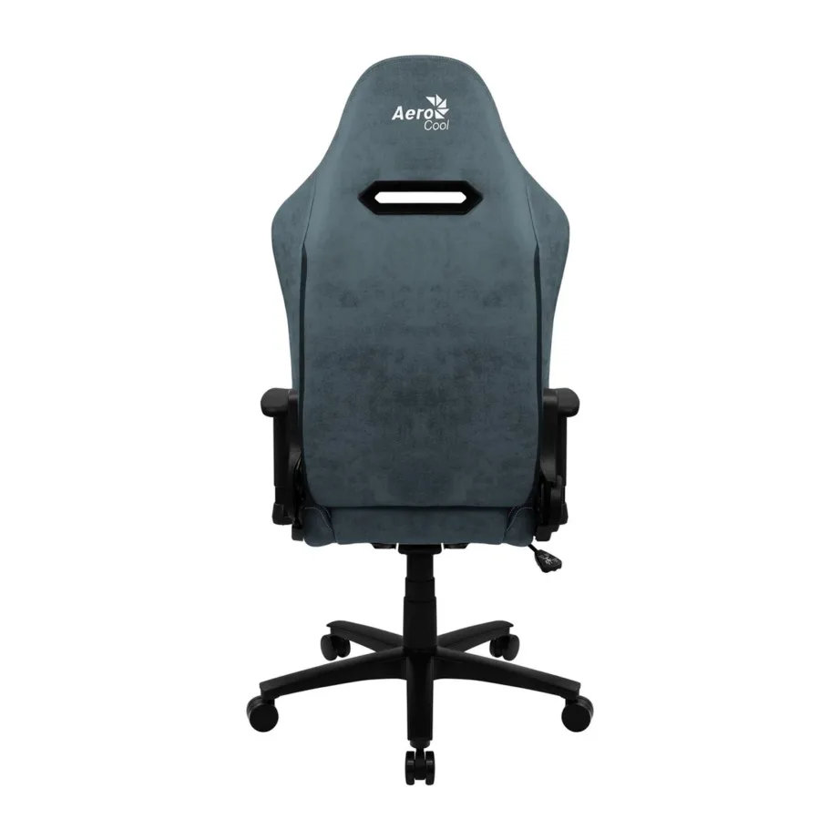 Aerocool DUKE AEROAC-280DUKE-BK/BL 125–150 kg must-sinine reguleeritav mänguritool faux nahaga, terasraam, 2D käetoed, 83 cm seljatugi – 7