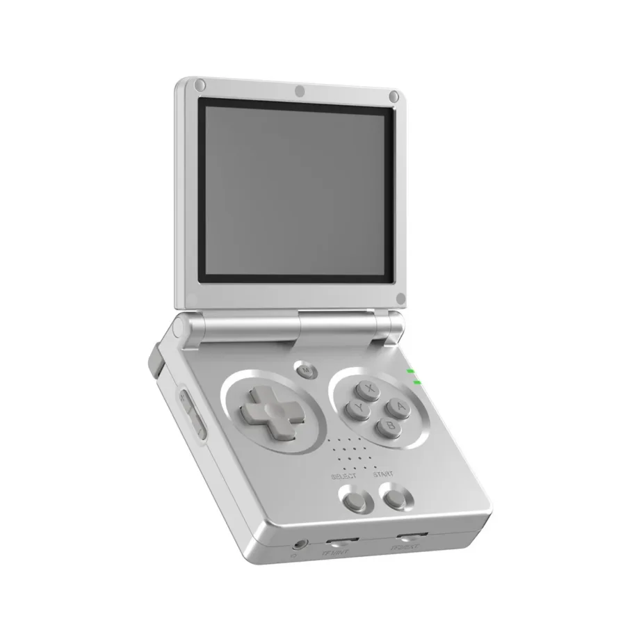 ANBERNIC RG35XX SP Silver kokkupandav 3,5″ IPS retro mängukonsool Bluetooth/Wi-Fi, kuni 512 GB microSD tugi, 8 h aku – 3