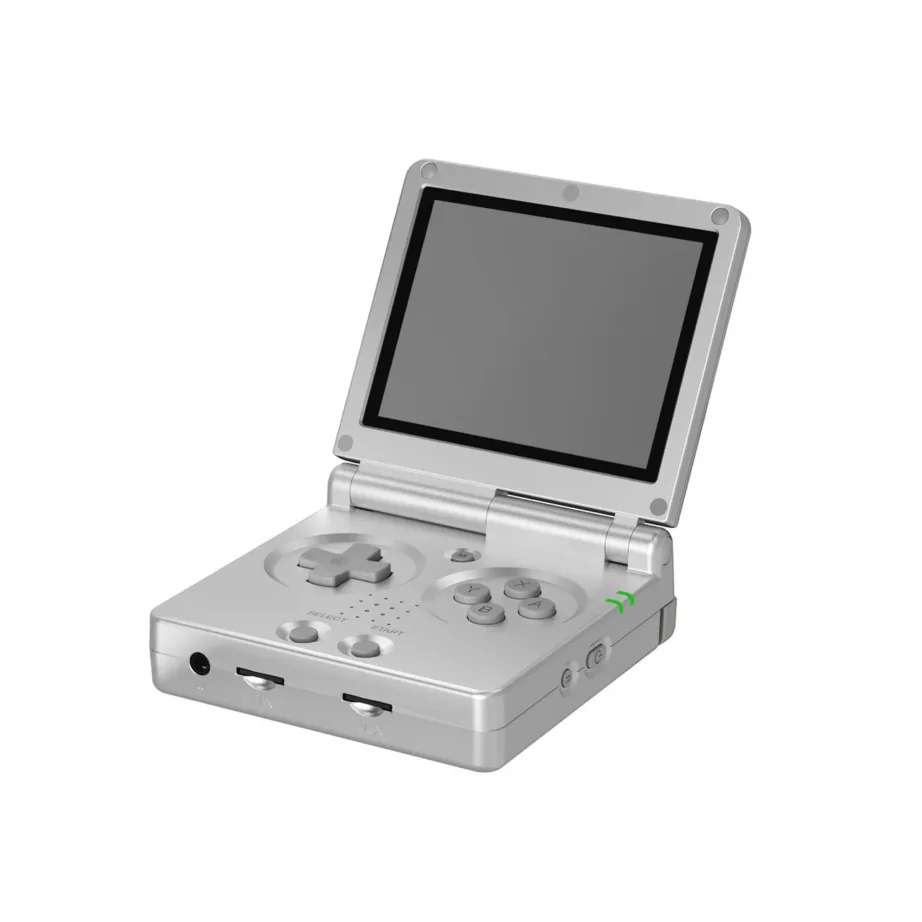 ANBERNIC RG35XX SP Silver kokkupandav 3,5″ IPS retro mängukonsool Bluetooth/Wi-Fi, kuni 512 GB microSD tugi, 8 h aku – 4