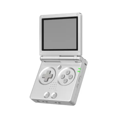 ANBERNIC RG35XX SP Silver kokkupandav 3,5" IPS retro mängukonsool Bluetooth/Wi-Fi, kuni 512 GB microSD tugi, 8 h aku
