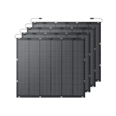 Anker Solix FS20 B5552411 900W painduv päikesepaneelide komplekt 4×225W IP67 veekindel must (kogukaal 18 kg)