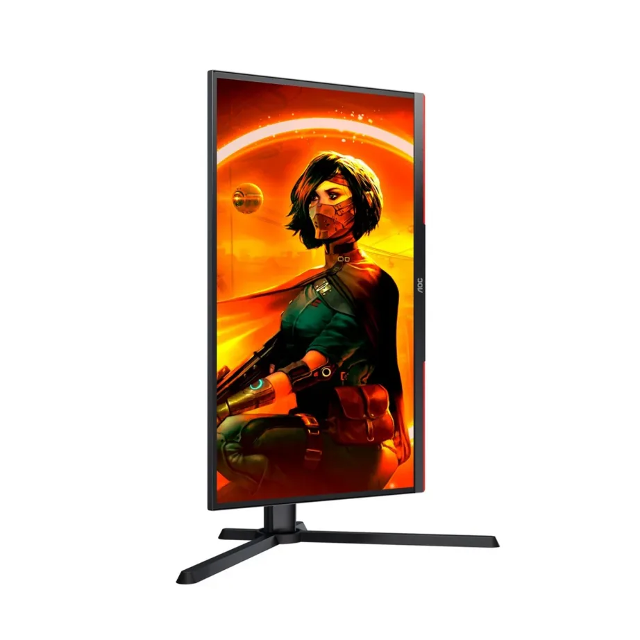 AOC 25G3ZM/BK 24,5″ 240Hz Full HD mängurimonitor, FreeSync Premium, must/punane, kõrguse reguleerimine – 2