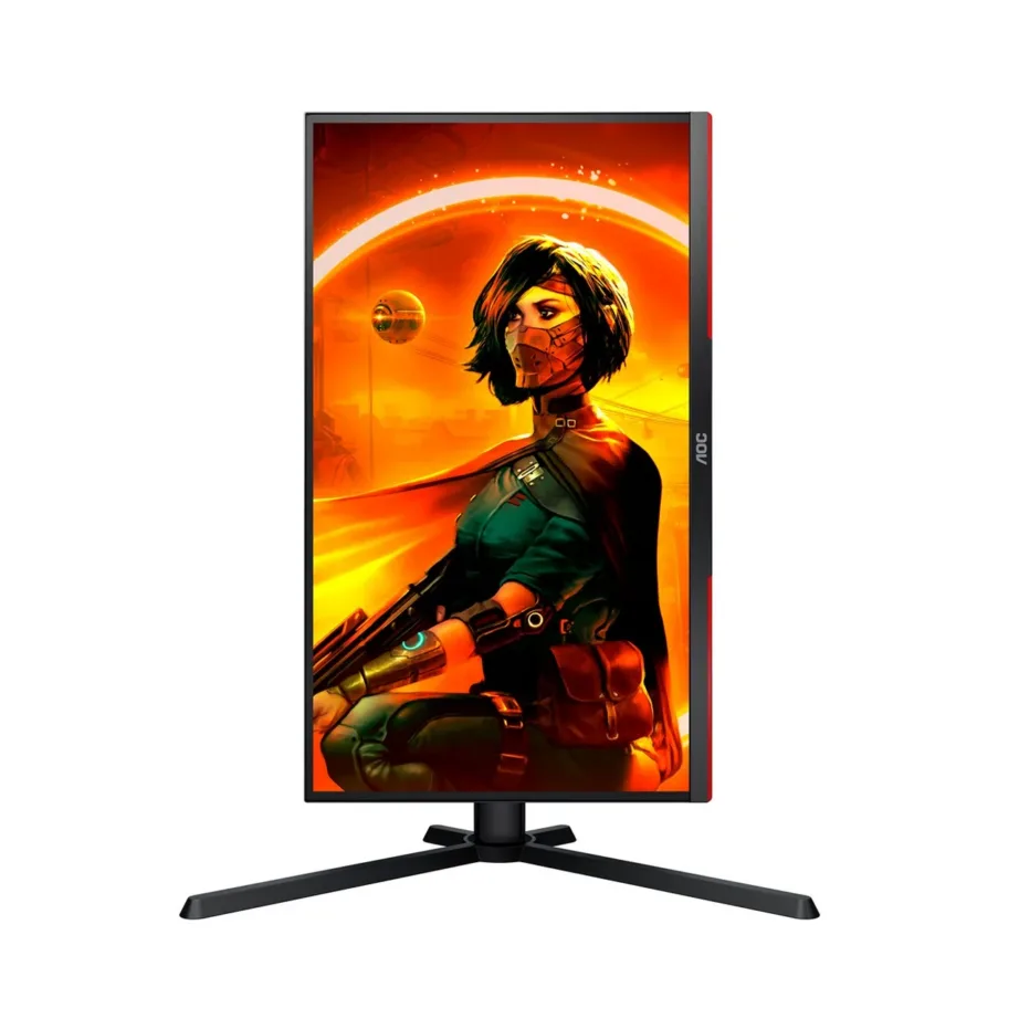 AOC 25G3ZM/BK 24,5″ 240Hz Full HD mängurimonitor, FreeSync Premium, must/punane, kõrguse reguleerimine – 16