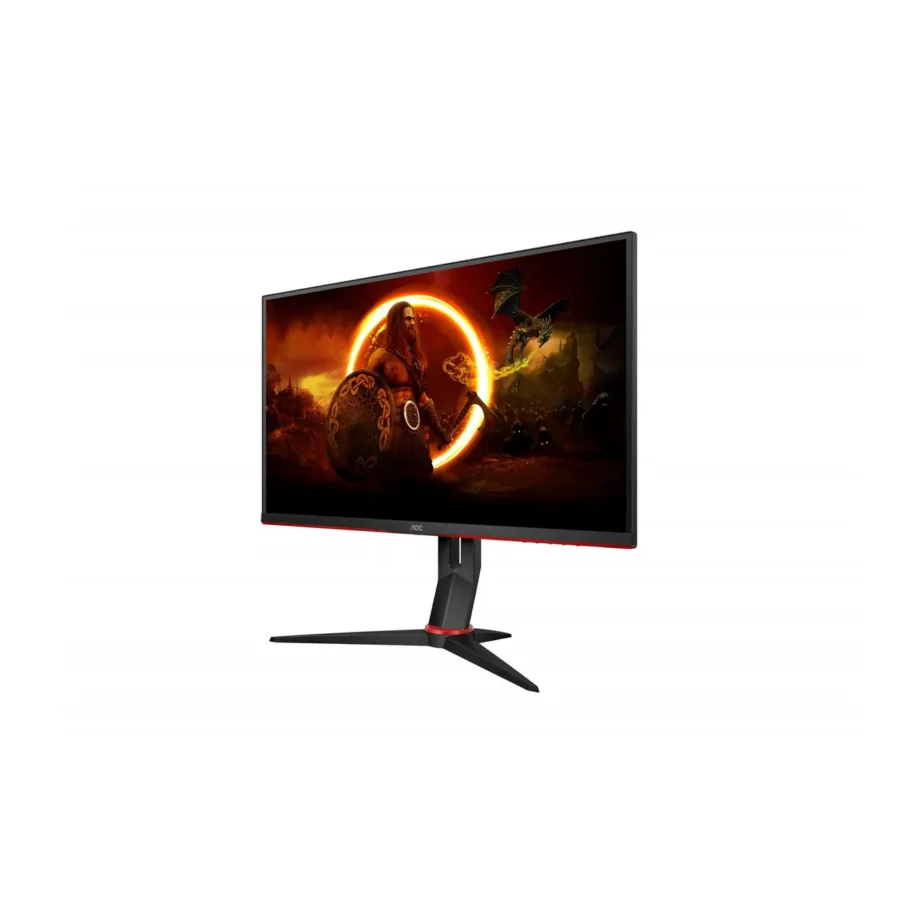AOC 27G2ZN3/BK 27″ 280Hz Fast VA Full HD mängurimonitor, 1920×1080, HDR10, must/punane, ergonoomiline, HDMI/DP – 8