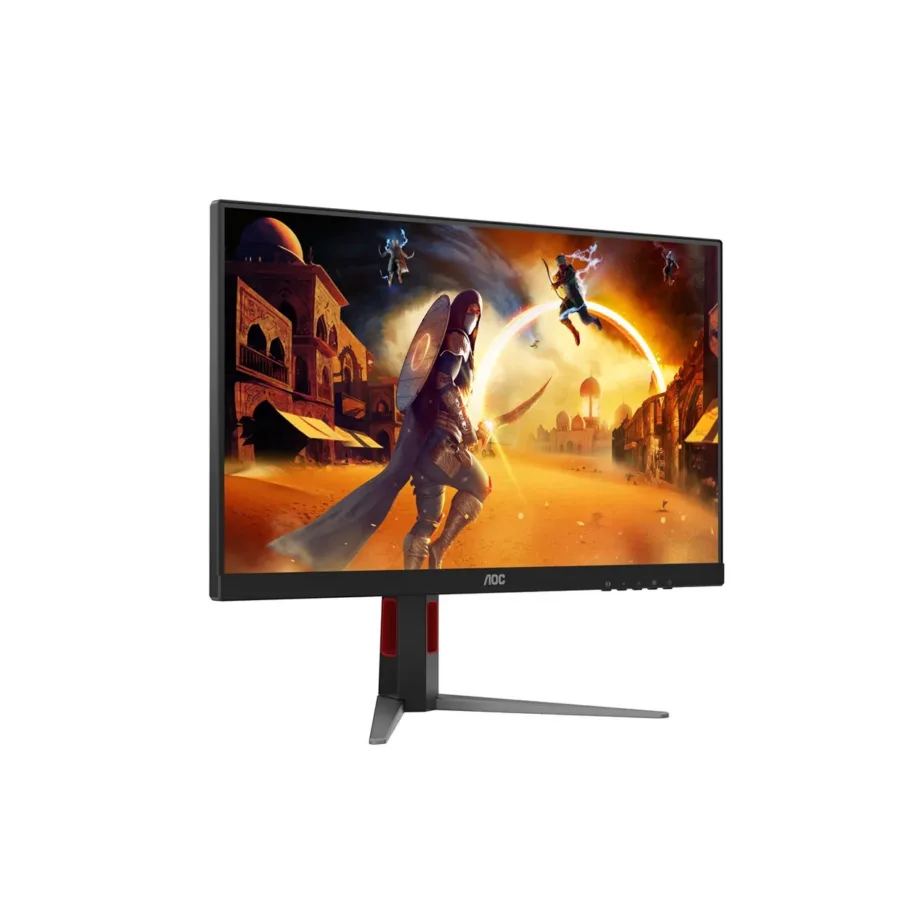 AOC 27G4HA 27″ (68,6 cm) 200 Hz Fast IPS Full HD mängurimonitor, HDR10, Adaptive Sync, 2xHDMI/DP, kõrguse reguleerimisega, must/punane – 12