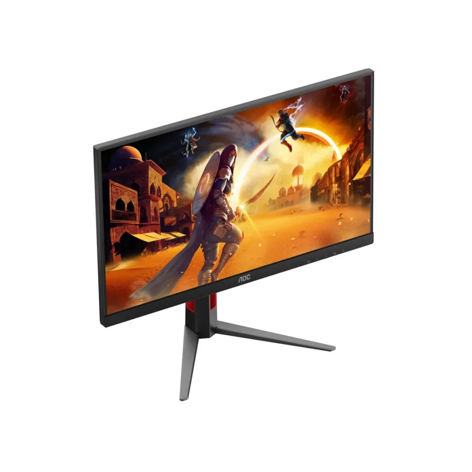 AOC 27G4HA 27″ (68,6 cm) 200 Hz Fast IPS Full HD mängurimonitor, HDR10, Adaptive Sync, 2xHDMI/DP, kõrguse reguleerimisega, must/punane – 18