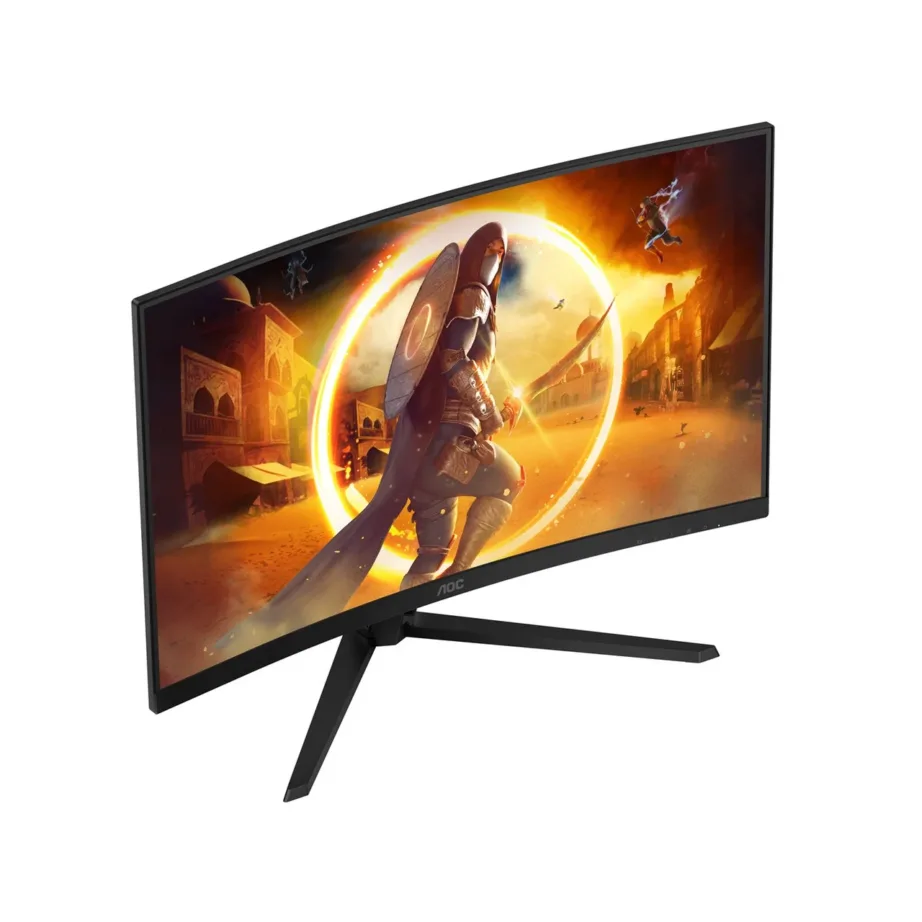 AOC CQ32G4VE 32″ kumer Quad HD 2560×1440 180Hz VA mängurimonitor, HDR10, 0,5 ms, must/hall – 7