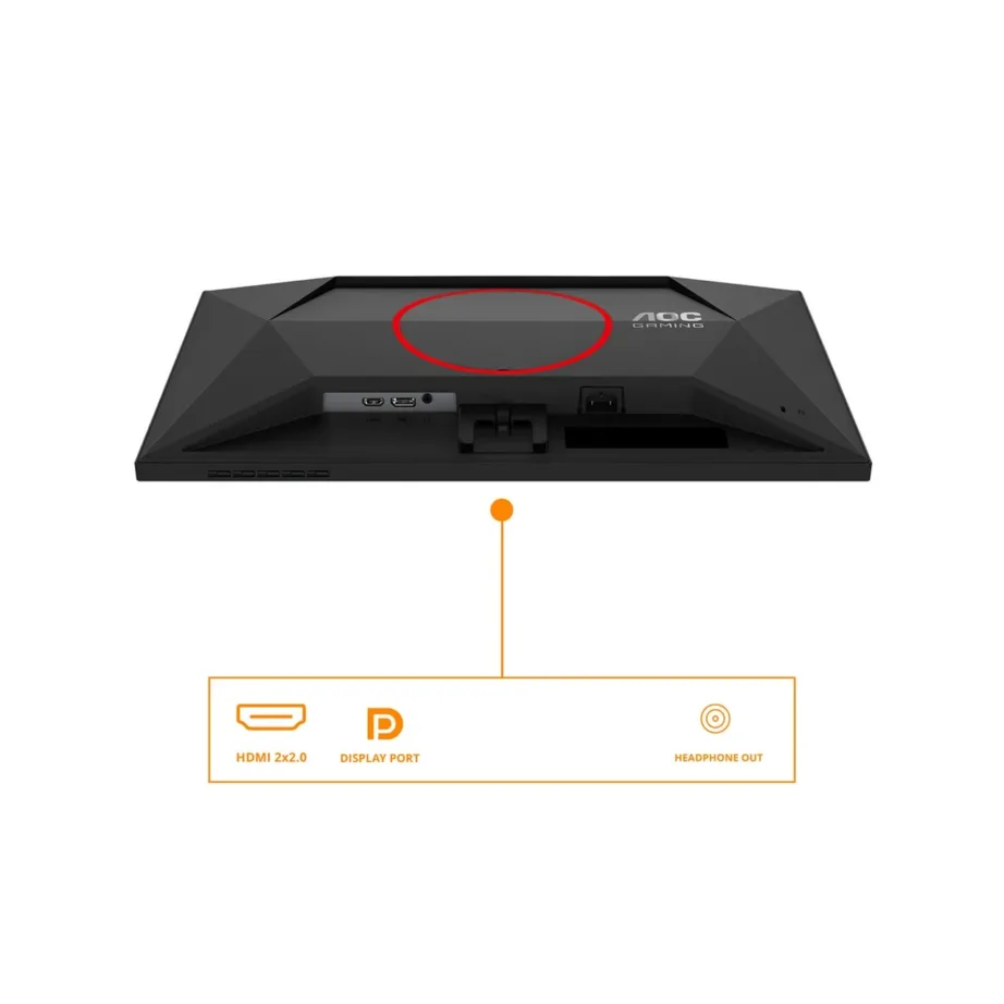 AOC Q24G4RE 23,8″ 2560×1440 180Hz Fast IPS mängurimonitor, must, HDR10, G-Sync, raamita disain – 5