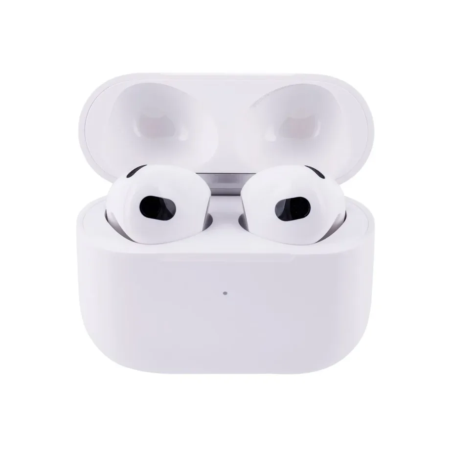Apple AirPods 3. põlvkond MPNY3TY/A valged IPX4 juhtmevabad in-ear kõrvaklapid Lightning-laadimiskarbiga, H1 kiip, kuni 6 tundi kasutusaega, sobib Apple seadmetele – 2