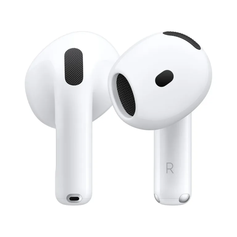 Apple AirPods (4. põlvkond) MXP63ZM/A juhtmevabad IP54 in-ear kõrvaklapid USB-C laadimiskarbiga, H2 kiip, valge