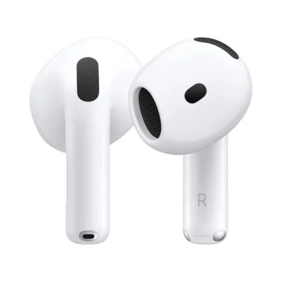 Apple AirPods (4. põlvkond) MXP93ZM/A valged IP54 juhtmevabad in-ear kõrvaklapid aktiivse mürasummutuse ja USB-C laadimiskarbiga