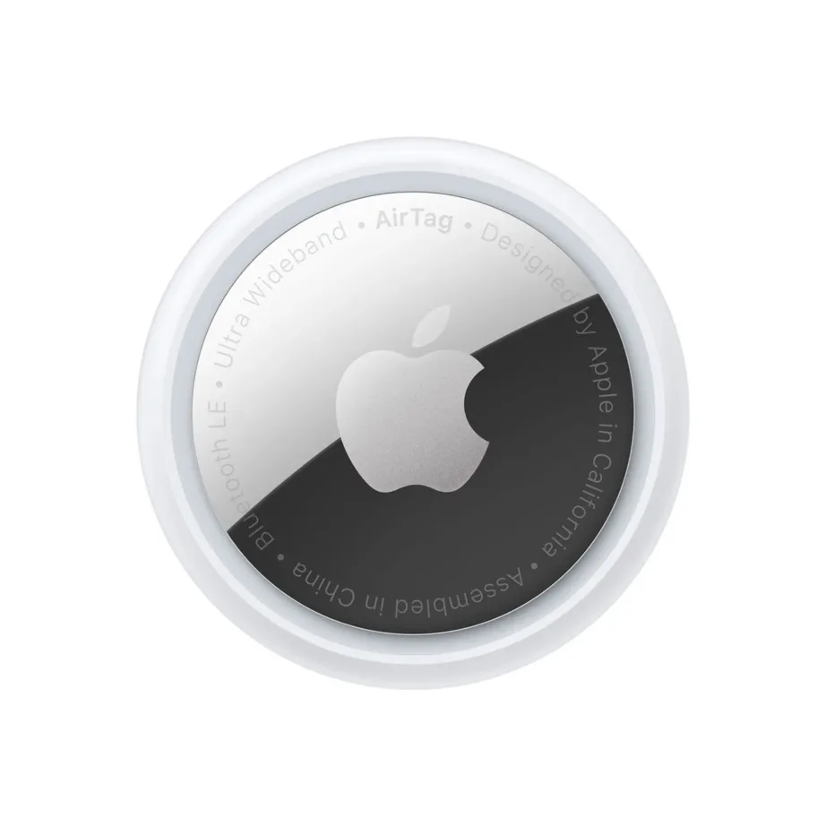 Apple AirTag MX532ZY/A hõbe/valge 31,9 mm IP67 Bluetooth esemeotsija iOS 14-le, 1 tk