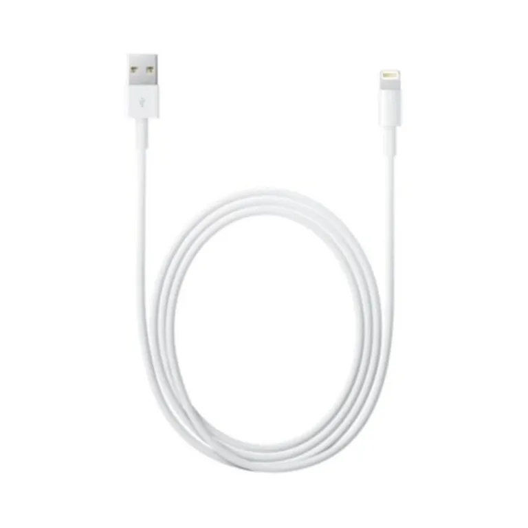 Apple MD819ZM/A 2 m valge Lightning–USB-A 2.0 kaabel iPhone/iPad/iPod jaoks